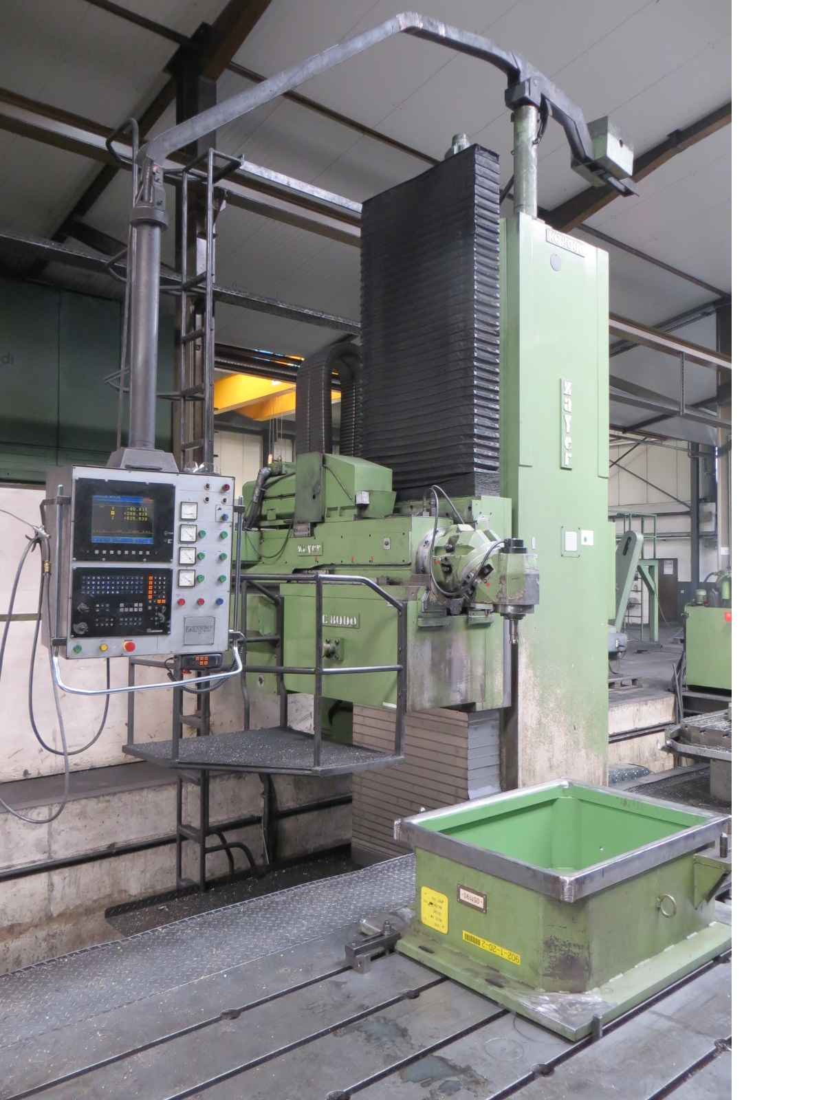 Travelling column milling machine ZAYER KC 8000 photo on Industry-Pilot