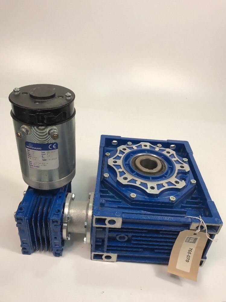  Schneckengetriebe Motovario NMRV 105 NMRV 050 Permanent Magnet Motor 113-MP-NV-Q Bilder auf Industry-Pilot