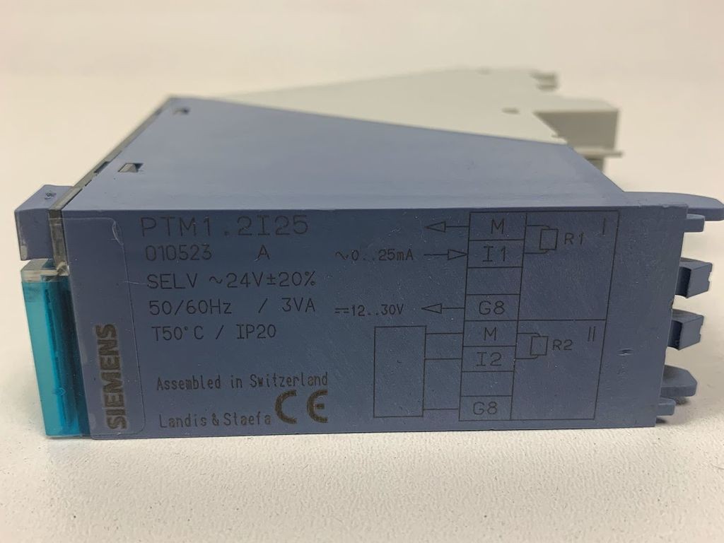  Siemens PTM1.2I25 Landis Staefa 010523 Schaltmodul фото на Industry-Pilot