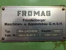 Шпоночно-протяжной станок FRÖMAG Rapida D RAD 63/600 фото на Industry-Pilot