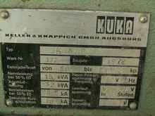 Точечная сварочная машина KUKA K 15/ P фото на Industry-Pilot