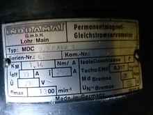 Постоянный магнитый сервомотор постоянного тока MDC9.30/9.40 Permanentmagnet-Gleichstromservomotor фото на Industry-Pilot