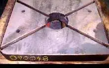  Mounting plate AUFSPANNPLATTE 610 x 500 photo on Industry-Pilot