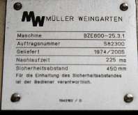 Волочильный пресс - гидравлический - двухстоечный MÜLLER BZE 800-25.3.1 фото на Industry-Pilot