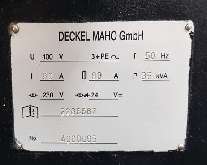 Фрезерный станок - горизонт. DECKEL-MAHO DMU 50H фото на Industry-Pilot