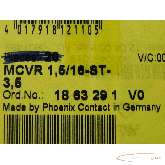 Phoenix Phoenix Contact Contact 18 63 29 1 Leiterplattensteckverbinder MCVR 1,5-16-ST без эксплуатации in geöffneter OVP VPE = 50 Stck фото на Industry-Pilot