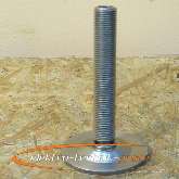   VA-Stahl = Nivellierelement mit Gelenkfuß VA-Stahl H = 170 mm - Fuß Ø 80 mm - M20 - ungebraucht - Bilder auf Industry-Pilot