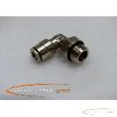  Raccord angulaire Pneumatik Steckfix- Messing verchromt schwenkbar für 6er Schlauch, Außengewinde G 1-4 Zoll 40817-P 15C Images sur Industry-Pilot