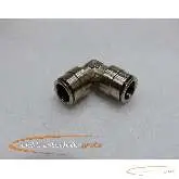   Pneumatik Steckfix-Winkelsteckverbindung Messink verchromt, beidseitiger Anschluß für 12er Schlauch Bilder auf Industry-Pilot