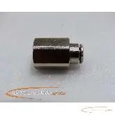   Pneumatik Steckfix-Verschraubung Messing verchromt für 6er Schlauch, Innengewinde G 1-4 Zoll الصورة على Industry-Pilot