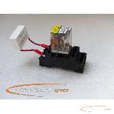  Finder 55.34 Miniatur-Steckrelais 110V~AC Spule mit94.74 Sockel 45575-B220A Bilder auf Industry-Pilot