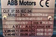 Трехфазный сервомотор Drehstrom- Elektromotor mit Bremse ABB M 3VRS71A-4 ( M3VRS71A-4 ) Wellendurchmesser: Ø 14 mm Flanschdurchmesser: Ø 105 mm Neu  фото на Industry-Pilot