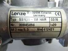 Getriebemotor LENZE n: 67,5 U/min Getriebe: SSN31-1MHAR Motor: 13.711.55.320 gebraucht ! Bilder auf Industry-Pilot