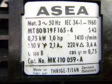 Мотор-редуктор ALLHABO MOTORSPEL A2 22 U/min (gezählt) Wellendurchmesser: 40 mm Motor: ASEA MT80B19F165-4 gebraucht ! фото на Industry-Pilot