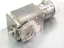 Getriebemotor HECKERT, MIKROMAT 10050187-118006 Wellendurchmesser: Ø 32 / 38 mm ( Keilwellenprofil ), 6 Keile gebraucht ! Bilder auf Industry-Pilot