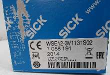 Sensor  Sick Reflexions-Lichtschranke WSE12-3V1131S02 Ident.Nr. 1058191 UNUSED OVP Bilder auf Industry-Pilot