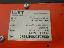 Frequency converter  LUST Frequenzumrichter VF1414  KP0,OP8 3x400v 50/60Hz 5,5kW photo on Industry-Pilot