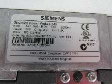 Module  Siemens Power Module 240 6SL3244-0BE13-7UA0 6SL3244-0BE13-7UA0 0,37kw 400V OVP photo on Industry-Pilot