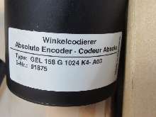 Сенсор  Lenord + Bauer Winkelcodierer GEL 158 G 1024 K4-A03 Encoder unbenutzt OVP фото на Industry-Pilot