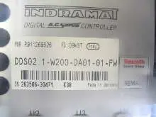   Indramat Servo Controller DDS02.1-W200-DA01-01-FW Top Zustand TESTED refurbished الصورة على Industry-Pilot