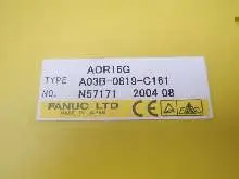 وحدة Fanuc Output Modul AOR16G A03B-0819-C161 Top Zustand الصورة على Industry-Pilot