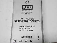 Frequency converter KEB Netzfilter HF-Filter RS 3015-KD4 IT-Shawk 3x500V AC 50-60Hz 15A photo on Industry-Pilot