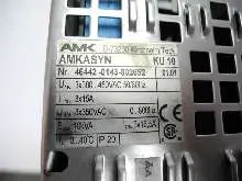 محول-التردد AMK AMKASYN Servo Drive KU 10 46442-0143-802 3x16,5A 10kVA + KU-R01 Top Zustand الصورة على Industry-Pilot