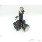  Control valve Bosch 0821302562 + 0821300920 Druckregelventil mit Rexroth 1827231012 Manometer photo on Industry-Pilot