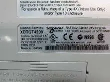Panneau de commande Telemecanique Schneider XBTGT4230 Graphic Terminal XBT GT 4230 Neuwertig Images sur Industry-Pilot