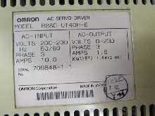 Frequency converter Omron AC Servo Driver R88D-UT40H-E 1,54 kW 230V Top Zustand photo on Industry-Pilot