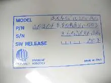 وحدة COMAU Servo Amplifier Module 3x40/120-AC SW Release 007 الصورة على Industry-Pilot