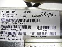 Servo Siemens 3 Phasendrossel Phase Choke 6SN1111-0AA00-0BA1 16kW Version E Top photo on Industry-Pilot