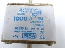 Convertisseur de fréquence SIBA Sicherungseinsätze Fuse-links 1000A 3 Stück OVP UNUSED Images sur Industry-Pilot