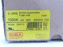 Частотный преобразователь SIBA Sicherungseinsätze Fuse-links 1000A 3 Stück OVP UNUSED фото на Industry-Pilot