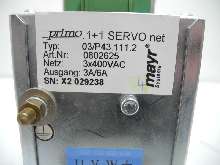 Frequency converter Mayr Systeme Primo 1+1 Servonet 03/P43.111.2 Out: 3A/6A Neuwertig TESTED photo on Industry-Pilot
