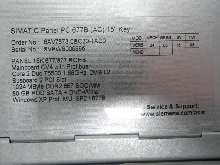 Control panel Siemens Simatic Panel PC 677B 15" Key 6AC7873-0BC20-1AC0 Top Zustand TESTED photo on Industry-Pilot