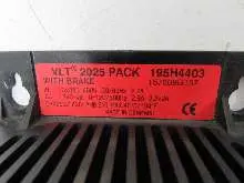 Convertisseur de fréquence Danfoss VLT 2025 195H4403 PACK 400V 2.2kVA with Break Top Zustand TESTED Images sur Industry-Pilot