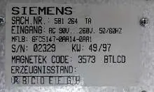 لوحة التحكم Siemens Sinumerik 840C 6FC5103-0AB03-0AA2 Index C 200-4 E.St.: D TESTED TOP الصورة على Industry-Pilot