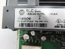 وحدة Allen Bradley SLC 500 1746-NO4I 1746-N04I 1746-NO41 Analog OUTPUT Module SER.A الصورة على Industry-Pilot