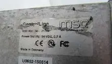 Sensor Trumpf ControlLine MSC MAT. No.:31760 24VDC 0,7A Sensor-Control *0386831* photo on Industry-Pilot
