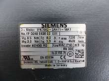 Servo motor Siemens 3~Motor Servo Motor 1FK7062-2AH71-1BA1 7200/min neuwertig TESTED photo on Industry-Pilot