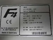 Frequenzumrichter KEB F4 16.F4.CCH-3280/2.2 15kw 3 PH 200..240V 72,6A 50/60Hz 23kVA unbenutzt Ovp guter Zustand