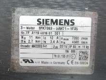  Siemens Servomotor 1FK7063-5AH71-1FA5 12A Nmax 7200/min unbenutzt UNUSED الصورة على Industry-Pilot