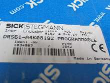 Sensor Sick Stegmann DRS61-A4K08192 Drehgeber / Encoder Programmable Unbenutzt OVP Bilder auf Industry-Pilot