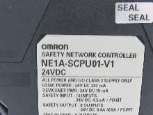 Servo motor Omron NE1A-SCPU01-V1 24VDC Sicherheit Netzwerk Controller Top Zustand photo on Industry-Pilot