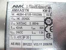 Сервопривод AMK Amkasyn KW 40 40kVA 66A 46264 + KW-R03 Top Zustand фото на Industry-Pilot