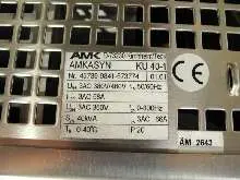 Servo AMK KU 40 AMKASYN KU 40-1 45739 3x400V 40kVA 3x66A + KU-SC2 KU-R01 Top Zustand photo on Industry-Pilot