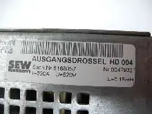 Convertisseur de fréquence SEW Eurodrive Ausgangsdrossel HD 004 Block Motordrossel MD 500/320 B0107039 TEST Images sur Industry-Pilot