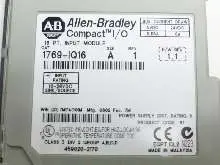 وحدة Allen Bradley 1769-IQ16 1769IQ16 Compact I/O 16 PT. Input Module Top Zustand الصورة على Industry-Pilot
