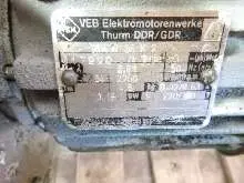 Gleichstrommotor VEM MFDr 132.1-F 01( MFDr132.1-F01 ) TGL 39434 ( TGL39434 ) gebraucht, geprüft  guter Zustand